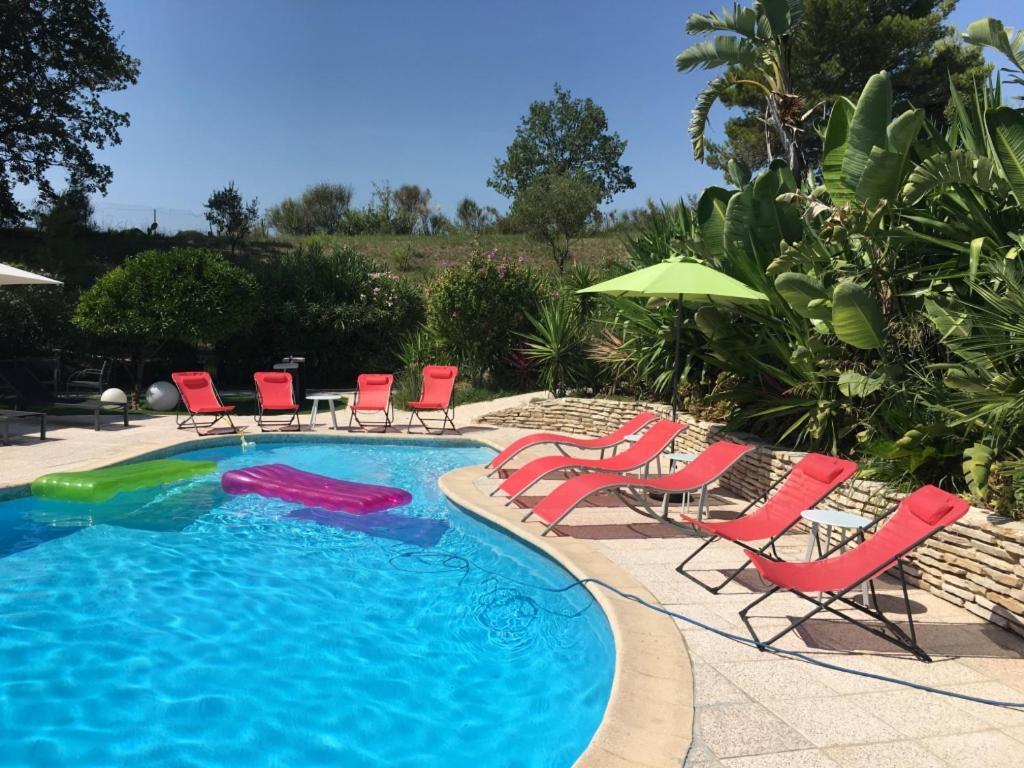 Villa Les Yuccas - Pool - Sea View Кань-сюр-Мер Екстер'єр фото